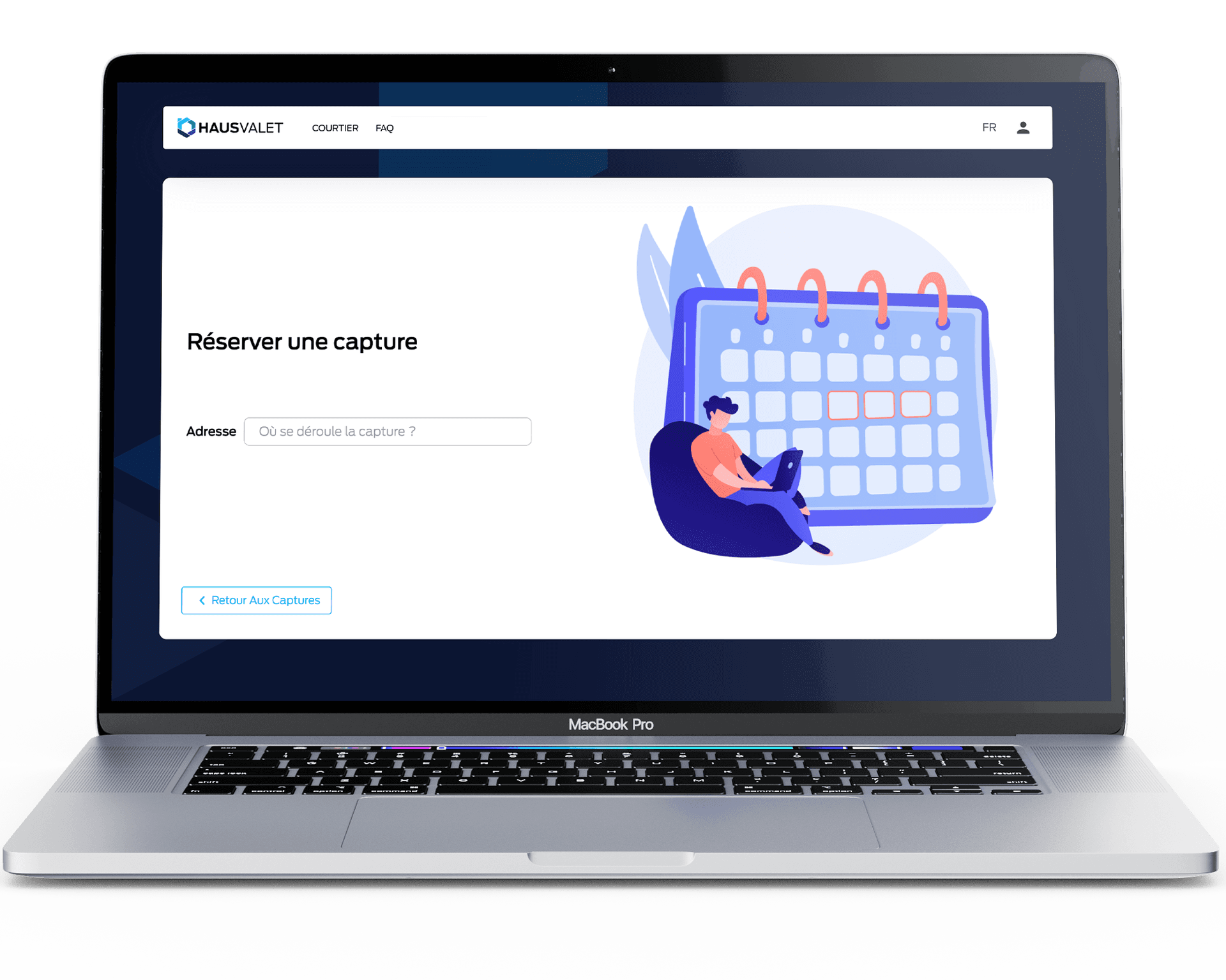 Hausvalet real estate scheduling platform - professional appointment booking system for property shoots