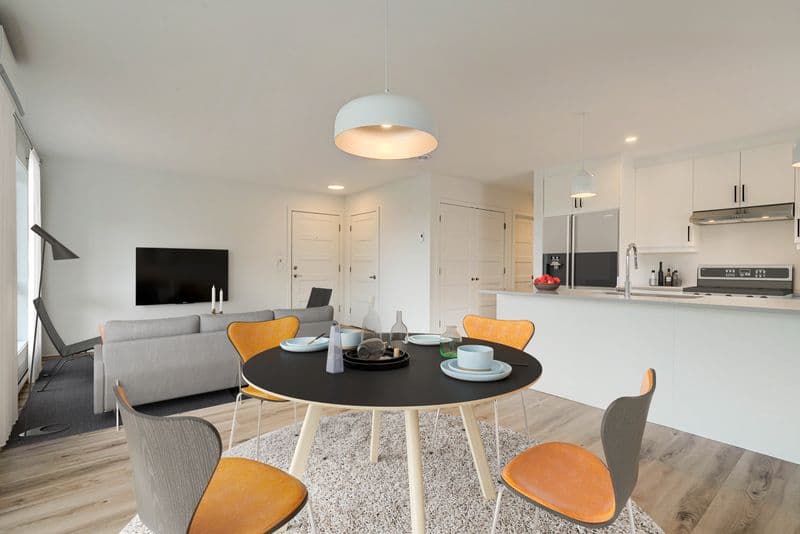 Virtual staging after transformation - Professional virtual staging result by Hausvalet